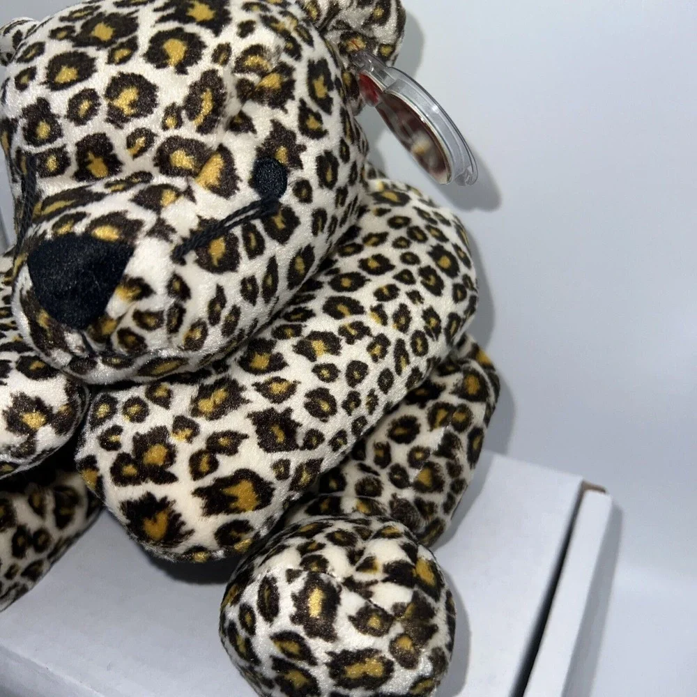TY Speckles vintage 1996 pillow pal buddy the leopard 15